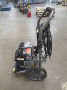 lot 814 image: RYOBI 3200 PSI 2.3 GPM Cold Water 196cc Kohler Gas Pressure Washer, RY803265VNM - StartsRuns, Missing Gun with 5 in1 Nozzle.