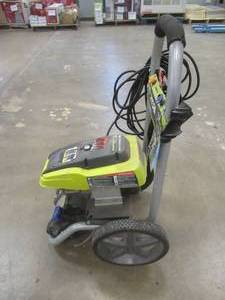 lot 819 image: RYOBI 2300 PSI 1.2 GPM High Performance Electric Pressure Washer, RY142300VNM - Missing Tips, Wand and Hose - Does not Run, Needs Work.