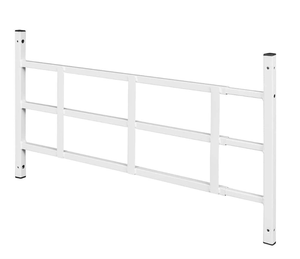 lot 860 image: SEGAL Child Fall Window Guard, 22 in. - 38 in. W x 16 in. H, 3 Bar, Steel, White (OPEN BOX)