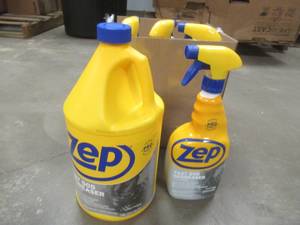 lot 892 image: (4) Bottles of ZEP 32 Oz 505 Degreaser and 1 Gallon Refill - NEW