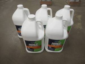 lot 897 image: (5) Gallon Bottles of Mold Control - NEW