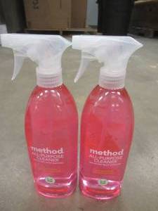 lot 902 image: (2) Bottles of Method 28oz. All Purpose Cleaner - NEW