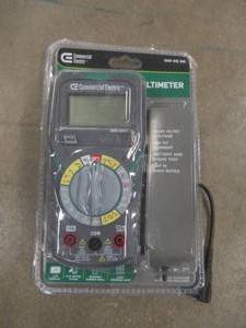 lot 943 image: Commercial Electric Manual Ranging Multimeter
