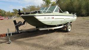 1978 Larson Shark Boat & Trailer Package
