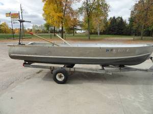 1963 Alum Boat & Trailer Package