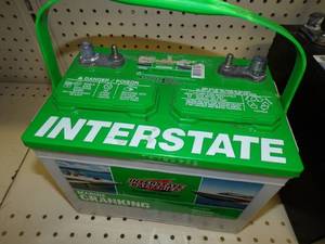 lot 14 image: Interstate Marine Cranking Battery