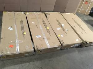 Lot of 4 Assorted 5-Trier Shelving Racks Customer Returns See Terms on Auction