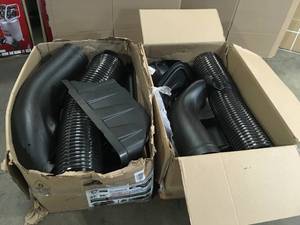 Lot of 2 Assorted Lawn Mower Baggers Customer Returns See Terms on Auction