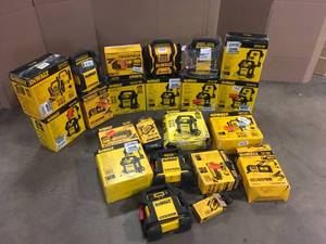 Lot of Assorted Dewalt Portable Power Stations Customer Returns See Terms on Auction