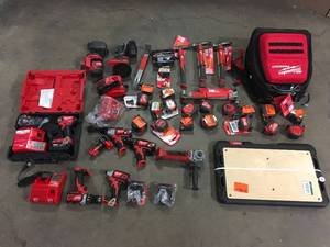 Lot of Mixed Assorted Power Tools and Hand Tools Various Models and Conditions Customer Returns See Terms on Auciton