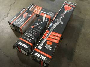 Lot of Assorted  Echo Lawn Care Power Tools various models and conditions Customer Returns See Terms on Auciton