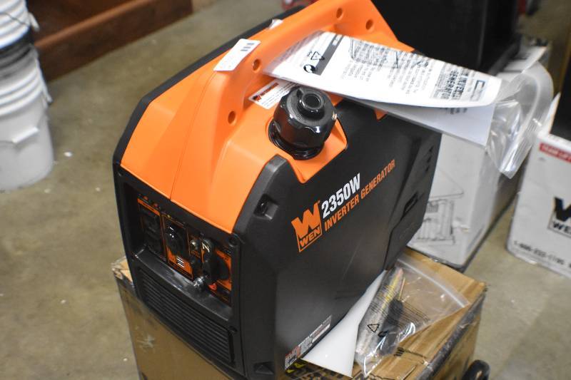 The Moonshine Shoppe Auction 073 WEN Tools. Generators and more. KBID