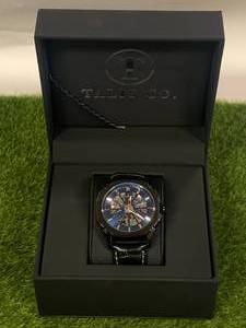 lot 7 image: New Talis Co. 9185 Skeleton Watch $659 retail