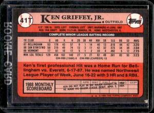lot 30 image: 1989 Topps Traded Ken Griffey Jr. Rookie #41T