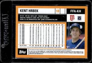 lot 60 image: 2021 Topps Archives Fan Favorites Autograph Kent Hrbek
