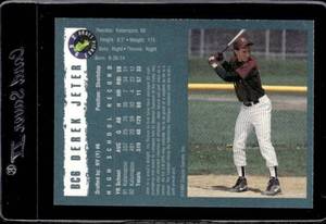 lot 71 image: 1992 Classic Draft Foil Derek Jeter Rookie #BC6