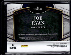 lot 72 image: 2022 Select Jumbo Jersey Joe Ryan Rookie