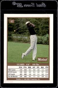 lot 95 image: 1990 Skybox Michael Jordan #41 1st Skybox Card