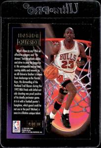 lot 167 image: 1993 Ultra Inside Outside Michael Jordan #4