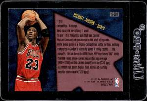 lot 168 image: 1996 Ultra Gold Medallion Michael Jordan #280
