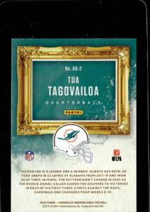 lot 174 image: 2020 Gridiron Kings Pink Tua Tagovailoa Rookie #GK-2