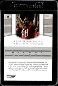 lot 194 image: 2010 Press Pass SE Rob Gronkowski Rookie #21