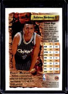 lot 211 image: 1993 Finest Anfernee Hardaway Rookie #189