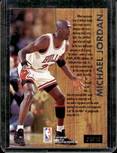 lot 213 image: 1993 Ultra Nicknames Michael Jordann #7
