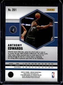 lot 223 image: 2020 Mosaic Anthony Edwards Rookie #201