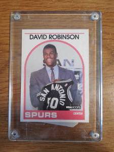 lot 149 image: 1989 Hoops David Robinson Rookie #138