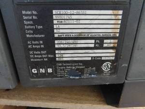 lot 21 image: GNB 24 Volt Battery Charger