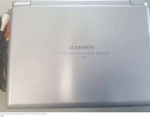 lot 49 image: Audiovox 7 LCD Portable DVD Player