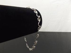 lot 33 image: .925 Sterling Silver Styled Link Bracelet