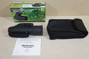 lot 20 image: Night Owl Optics Night Vision Monocular