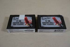 lot 37 image: 8 Lucky Shot 12 Ga Shotgun Shell Style Shot Glasses
