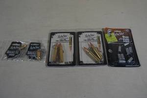 lot 42 image: Lucky Shot Repurposed Casing Items - Fan Pulls, Push Pins, Necklaces