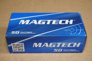 lot 54 image: 50 Magtech 9mm Luger 115 Gr FMJ Ammo