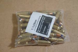 lot 71 image: 50 FNH 5.7 x 28mm 40 Gr Hornady V-Max Ammo