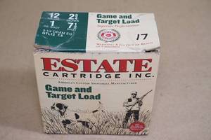 lot 105 image: 17 Estate 12 Gauge 2-34 7-12 Shot Shotshells