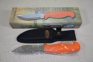lot 145 image: NEW Rite Edge Hunters Choice Fixed Blade Knife