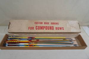 lot 177 image: Assorted Vintage Wood Arrows