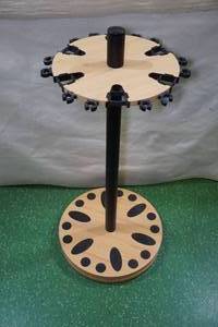lot 201 image: Rotating Long Gun and Fishing Rod Stand