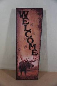 lot 211 image: Moose Welcome Sign