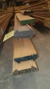 Red Oak Stair Shoe Rail Moldings