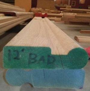 Misc. Red Oak Handrail,