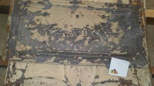 Antique Tin Ceiling Pieces, 2 x 2 Quantity 12