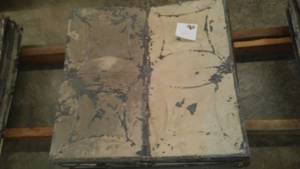 Antique Tin Ceiling Pieces  2 x 2 Quantity 12