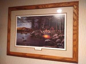 lot 118 image: Signed & Numbered Jim Hansel Print - Northern Solitude