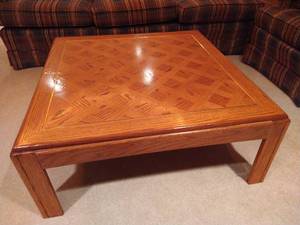 lot 127 image: Square Coffee Table