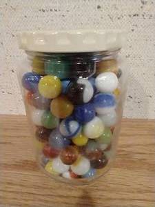 lot 143 image: Jar of Marbles